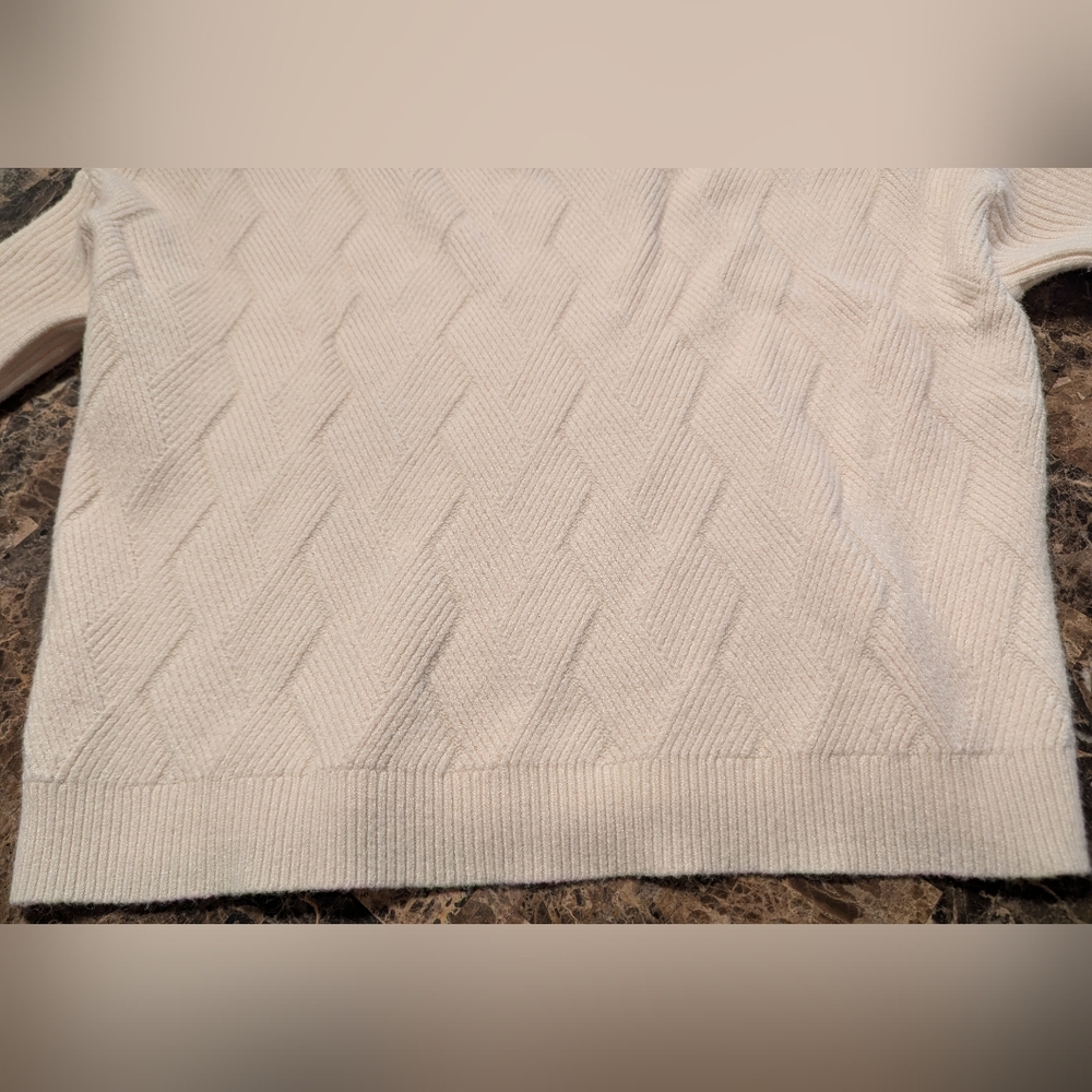 Cyrus Raya Knit Cream Sweater - Picture 5 of 7